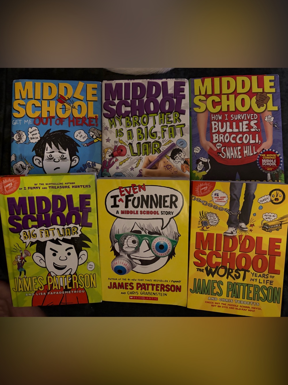 Middle School book set